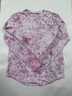 Lululemon Love Long Sleeve Shirt 
Cirrus Wash Alpine White size 6